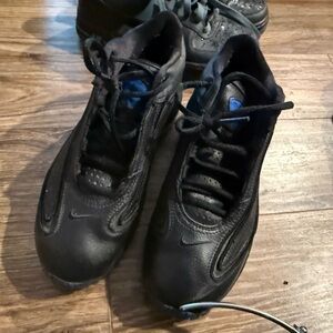 Nike Kids Black and Blue Sneakers